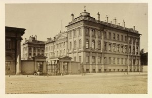 Het Anichkov Paleis in Sint-Petersburg door Charles Bergamasco