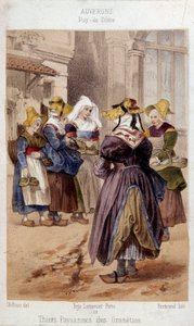 Gravure door Bour (19e eeuw, Parijs, Decoratieve Kunsten) door Charles (after) Bour