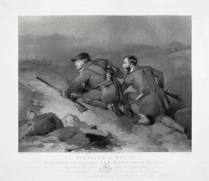 Stealing a March, gegraveerd door Edward Burton
