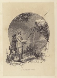 Vissen: Een Gevoelige Worping door Charles (after) Whymper