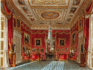 De Rose Satin Drawing Room, Carlton House, uit 