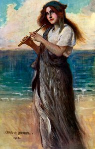 Nancy Price 1880-1970, Engelse actrice, als Pallas Athene in Ulysses, 1902