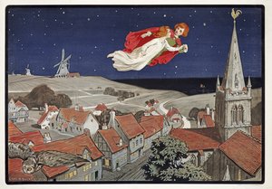Peter en Wendy Vliegen uit Peter Pan door J M Barrie, pub.1904