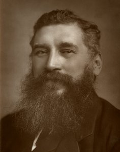 Joseph Knight, Britse schrijver en toneelcriticus, 1884 door Charles A. Long