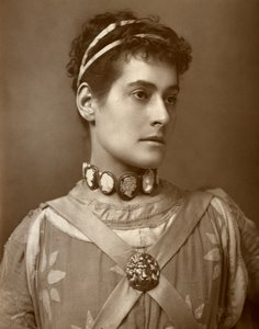 Myra Holme, Britse actrice, 1884 door Charles A. Long