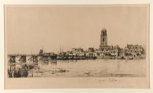 Deventer (Havenzicht) door Charles A. Platt