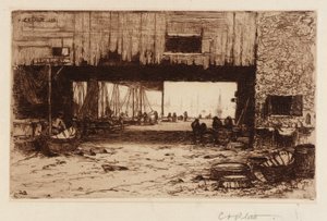 Vishuizen--Interieur door Charles A. Platt