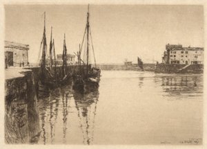 Honfleur door Charles A. Platt