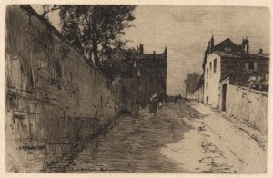 Rue de MontCenis, Montmartre door Charles A. Platt