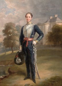 Portret van Luitenant George Ramsay van Lixmont, 1838
