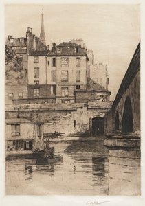 Quai des Orfèvres, Parijs, 1886