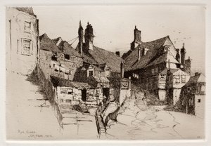 Rye, Sussex, Engeland, 1884