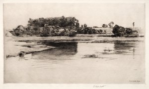 De Charles River, 1890