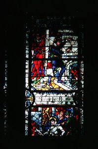 Raam met St. Philip Howard door Charles Alban Buckler