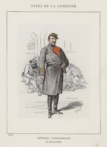 Generaal Commandant, De burger La Cecilia door Charles Albert d Arnoux Bertall