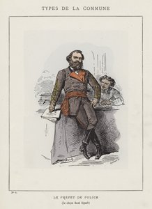 De prefect van politie, de burger Raoul Rigault