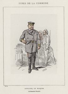 Marineofficier, Le Commandant Durassier door Charles Albert d Arnoux Bertall