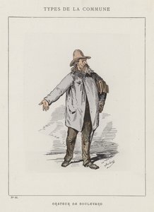 Orateur de Boulevard door Charles Albert d Arnoux Bertall