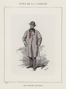 Un Citoyen Delegue door Charles Albert d Arnoux Bertall