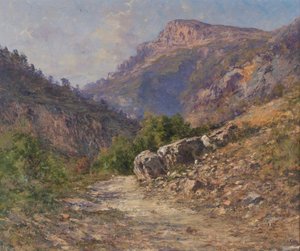 Bergpad in Vercors 1917