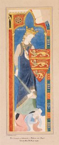 De deugden Largesce en Debonerete door Charles Alfred Stothard