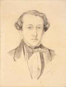 Portret van Sir John Everett Millais door Charles Allston Collins
