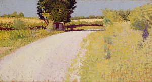 Pad op het platteland, ca. 1886