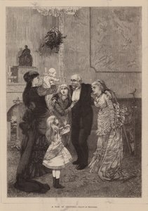 Een paar krukken (gravure)
