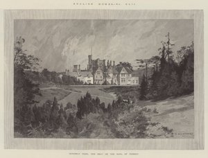 Cowdray Park, de zetel van de Graaf van Egmont door Charles Auguste Loye
