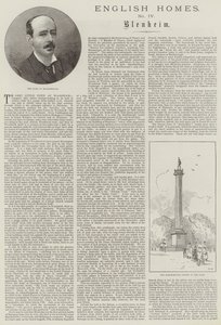 Engels huis, Blenheim door Charles Auguste Loye