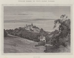 Engelse huizen, Alton Towers, het oude kasteel