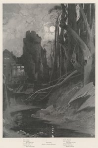 Spookachtig door Charles Auguste Loye
