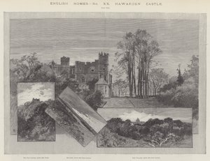 Kasteel Hawarden door Charles Auguste Loye