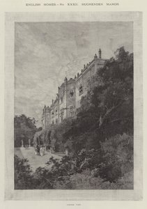 Hughenden Manor, Hoekzicht door Charles Auguste Loye