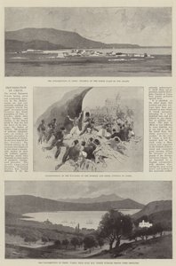 Opstand op Kreta door Charles Auguste Loye