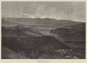 Middlesborough, Kentucky, in 1889 door Charles Auguste Loye