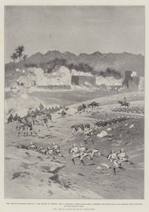 De Opmars naar Dongola, de Slag bij Ferket, de 1e Brigade, onder leiding van Majoor Lewis, zuivert de Rivieroever en bestormt de Buitenwerken van het Jahalin Kamp
