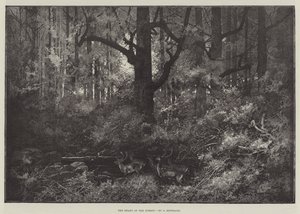 Het hart van het bos door Charles Auguste Loye