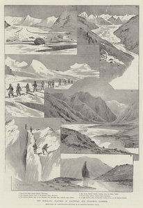 De Himalaya-gletsjers van Baltistan en Wardwan, Kasjmir