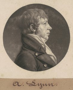Adam Lynn door Charles B. J. Févret de Saint Mémin