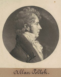 Alan Pollok door Charles B. J. Févret de Saint Mémin