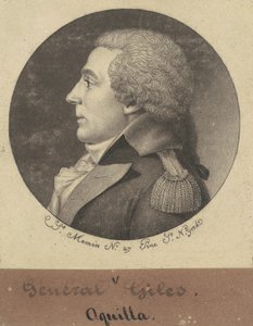 Aquila Giles door Charles B. J. Févret de Saint Mémin