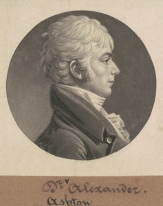 Ashton Alexander door Charles B. J. Févret de Saint Mémin