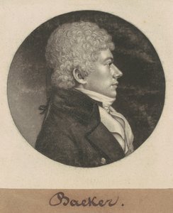 Baeker door Charles B. J. Févret de Saint Mémin