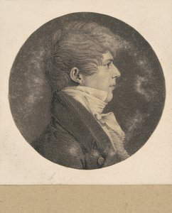 Benjamin Harrison VII door Charles B. J. Févret de Saint Mémin