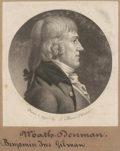 Benjamin Ives Gilman door Charles B. J. Févret de Saint Mémin