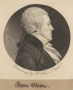 Benjamin West door Charles B. J. Févret de Saint Mémin