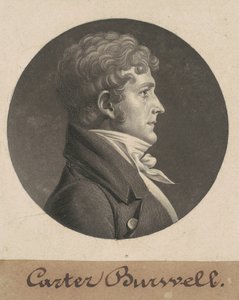 Carter Burwell door Charles B. J. Févret de Saint Mémin