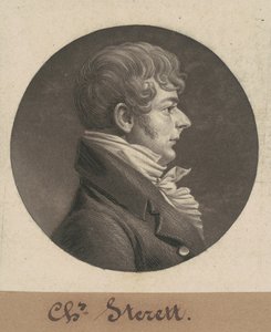 Charles Sterett door Charles B. J. Févret de Saint Mémin