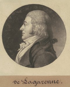 Charles de Lagarenne door Charles B. J. Févret de Saint Mémin